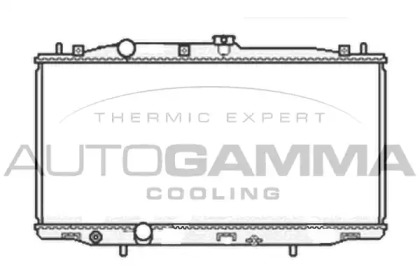 Радиатор, охлаждение двигателя AUTOGAMMA 103927