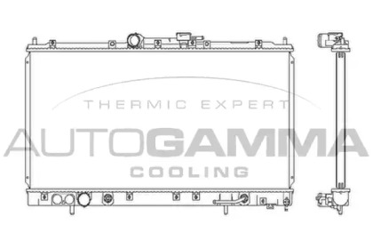 Теплообменник AUTOGAMMA 103970