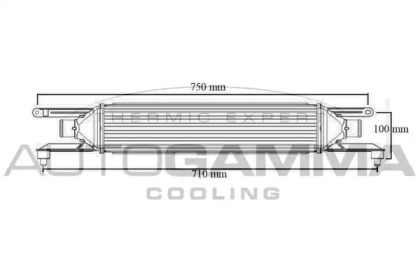 Теплообменник AUTOGAMMA 103992