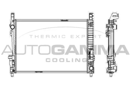 Теплообменник AUTOGAMMA 103994