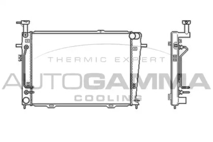 Теплообменник AUTOGAMMA 104009