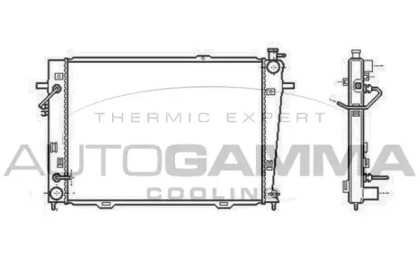 Теплообменник AUTOGAMMA 104011