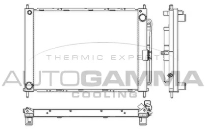 Теплообменник AUTOGAMMA 104017B