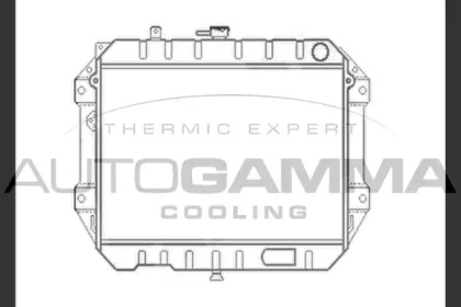Теплообменник AUTOGAMMA 104040