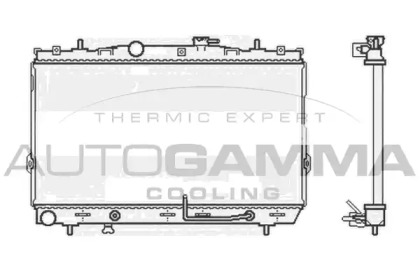 Теплообменник AUTOGAMMA 104084