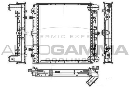 Теплообменник AUTOGAMMA 104113