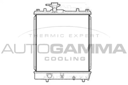 Теплообменник AUTOGAMMA 104148