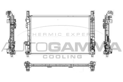 Теплообменник AUTOGAMMA 104154