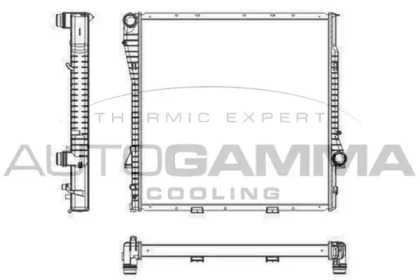 Теплообменник AUTOGAMMA 104167