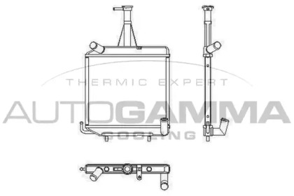 Теплообменник AUTOGAMMA 104175