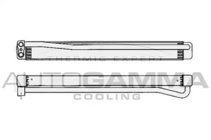 Теплообменник AUTOGAMMA 104219