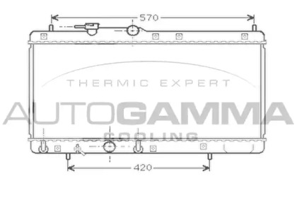 Теплообменник AUTOGAMMA 104258