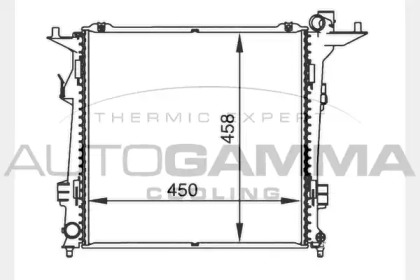 Теплообменник AUTOGAMMA 104274