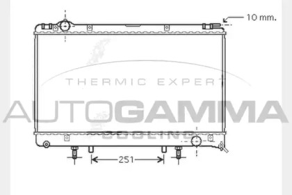 Теплообменник AUTOGAMMA 104282