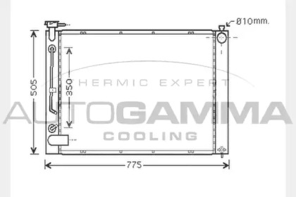 Теплообменник AUTOGAMMA 104284