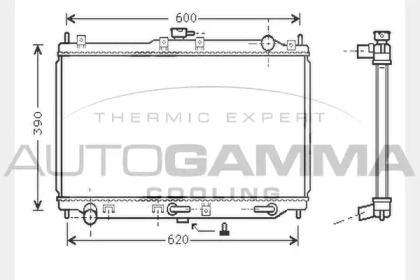 Теплообменник AUTOGAMMA 104285