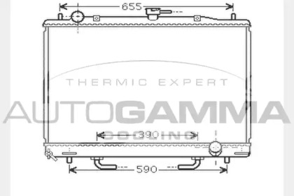 Теплообменник AUTOGAMMA 104293