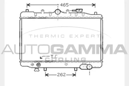 Теплообменник AUTOGAMMA 104320