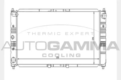 Теплообменник AUTOGAMMA 104321