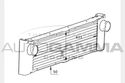 Теплообменник AUTOGAMMA 104322