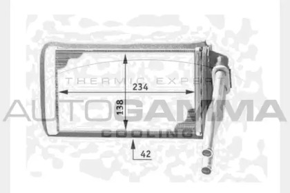 Теплообменник AUTOGAMMA 104326