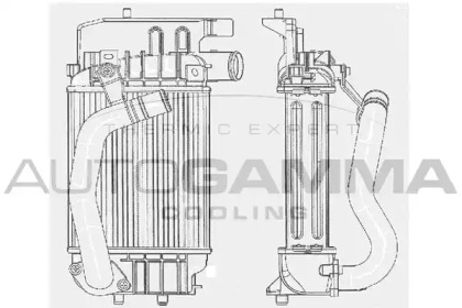 Теплообменник AUTOGAMMA 104327