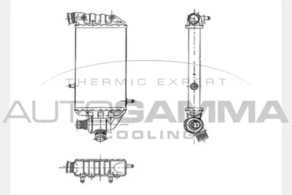 Теплообменник AUTOGAMMA 104360