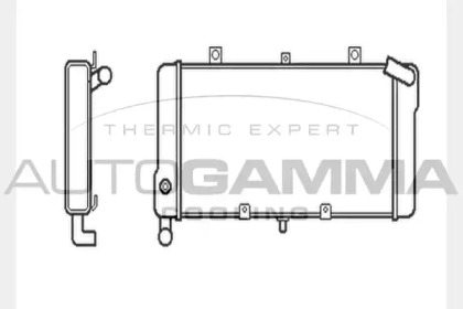 Теплообменник AUTOGAMMA 104364