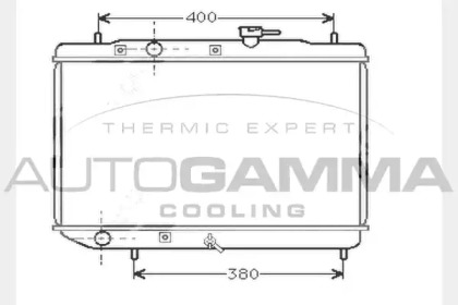 Теплообменник AUTOGAMMA 104372