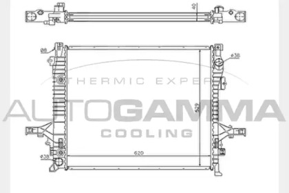 Теплообменник AUTOGAMMA 104384