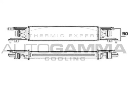 Теплообменник AUTOGAMMA 104410