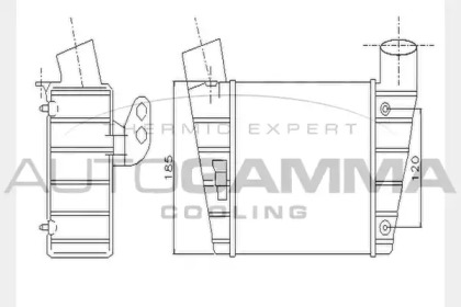 Интеркулер AUTOGAMMA 104431
