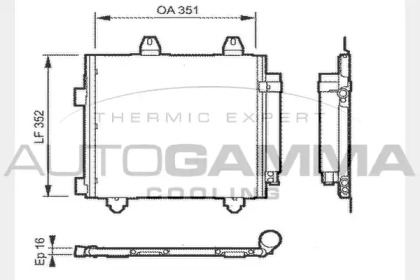 Конденсатор AUTOGAMMA 104452