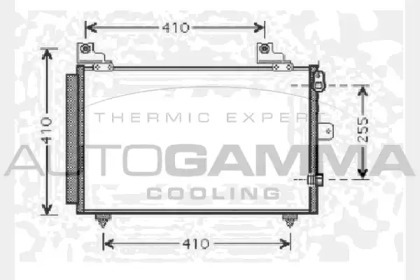 Конденсатор, кондиционер AUTOGAMMA 104466