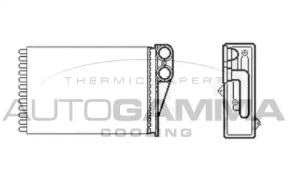 Теплообменник AUTOGAMMA 104467