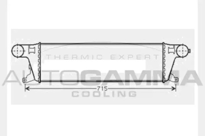 Теплообменник AUTOGAMMA 104485