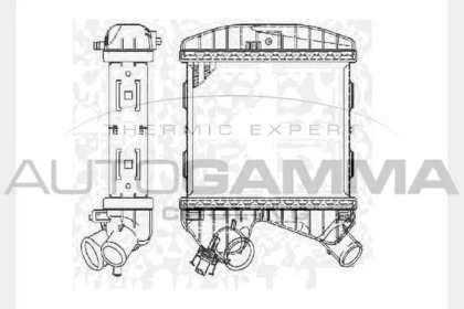 Теплообменник AUTOGAMMA 104487