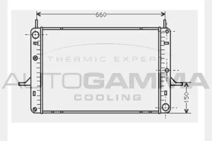 Теплообменник AUTOGAMMA 104510