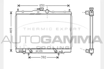 Теплообменник AUTOGAMMA 104511