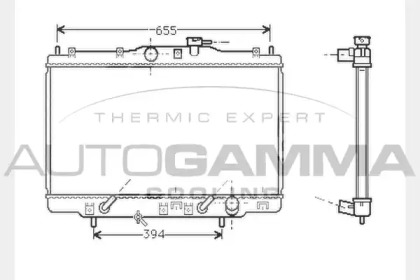 Теплообменник AUTOGAMMA 104512