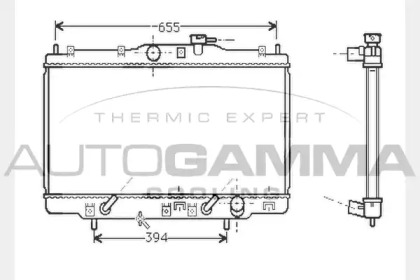 Теплообменник AUTOGAMMA 104513