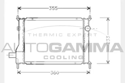 Теплообменник AUTOGAMMA 104532