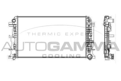 Теплообменник AUTOGAMMA 104533