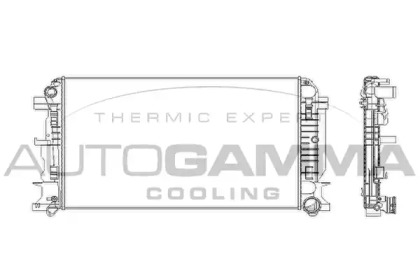 Теплообменник AUTOGAMMA 104534