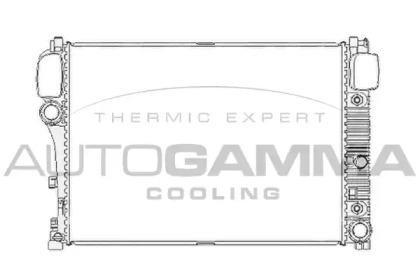 Теплообменник AUTOGAMMA 104538