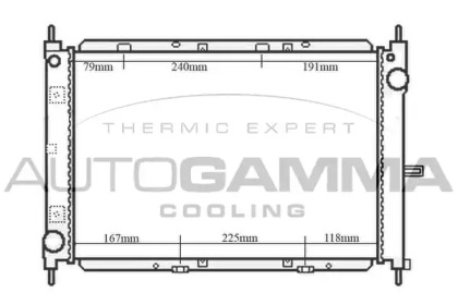 Теплообменник AUTOGAMMA 104551