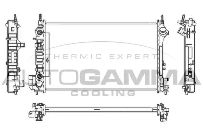 Теплообменник AUTOGAMMA 104555