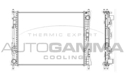 Теплообменник AUTOGAMMA 104562