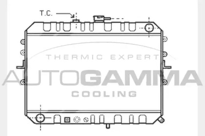 Теплообменник AUTOGAMMA 104597