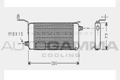 Теплообменник AUTOGAMMA 104612